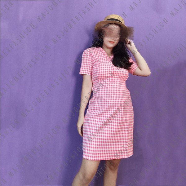 MOANA GINGHAM DRESS / DK-06 MOANA GINGHAM DRESS / DK-06